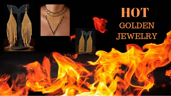 hot golden jewelry